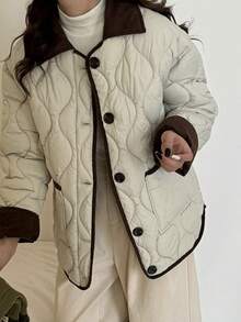 Women Lightweight Cardigans - Light Green - View 2