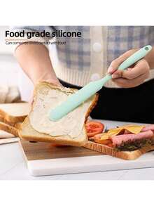 Multiple Colors Silicone Spatula, Silicone Jar Spatula, Non-Stick And Heat-Resistant Spatula For Mixing Cake Cream And Butter, Kitchen Utensils For Cooking And Baking - Multicolor - View 4