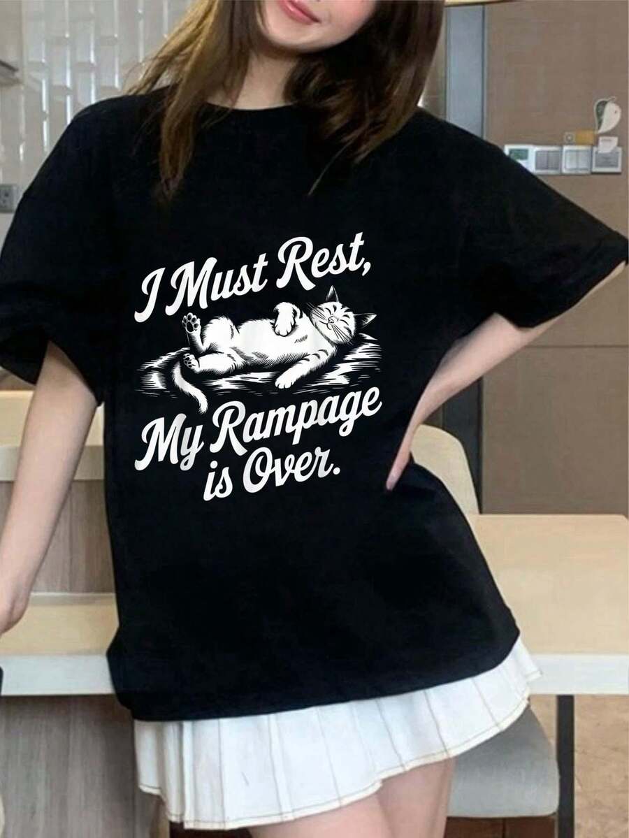 Women T-Shirts - Black - View 1