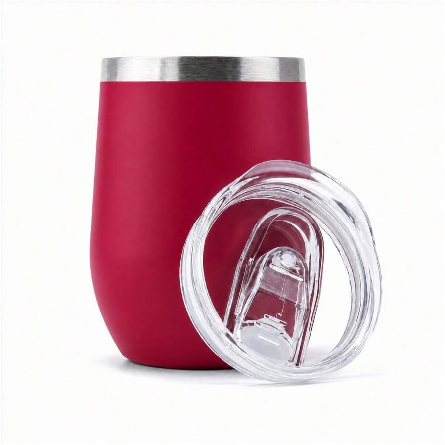 360ml Thermal Mug MS985 Keeps Drinks Hot And Cold - New - Merah - View 1