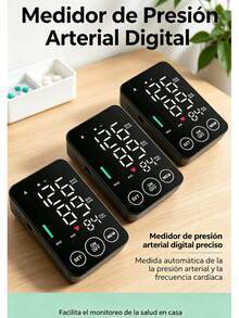 Tensiómetro Digital Pulsovital BK-801 | Fácil de Usar, Ligero y Práctico para Control de Salud(3pcs) - 3 piezas - Ver 1