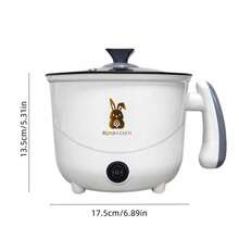SOKANY Multifunctional Small Rice Cooker, Mini Rice Cooker, Cook, Stew, Fry All-In-One, Suitable For 2-3 People, Compact And Lightweight, Suitable For Travel, Meets Daily Needs Of Small Families Or Single Apartments - White Single Layer - View 6