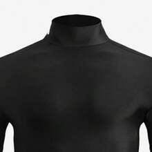 Under Armour UA ColdGear Men's Golf Base Layer Short-Sleeve Top - Black - View 8
