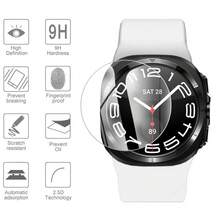 适用于三星 Galaxy Watch 8/7/6/5 44mm/40mm/Ultra 47mm 的 3/5 片装钢化玻璃屏幕保护膜,9H 硬度防刮,超薄贴合,触控灵敏,高清透明 - 適用於 Galaxy Watch 7/8 Ultra - 查看 6
