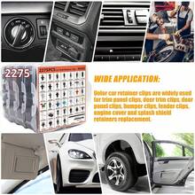 2275pcs/Box Automotive Repair Fastener Full Set Kit, Comes With Practical Accompanying Tools, Variety Of Sizes Clips And Screws, Universal For Car Disassembly And Assembly Fastening Specialized Combination Accessories - 2275pcs Boxed Fastener Set - View 2