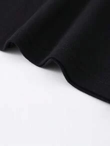 Men's Easter T-Shirt With Empty Tomb And Resurrection Design, Black Crew Neck With Green Print, Sizes S-3XL, Medium Elasticity Fabric, Machine Washable, Suitable For Casual Wear In All Seasons, Comfortable And Durable, Printed Short Sleeve. - 黑色 - 查看 5