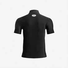 Under Armour UA ColdGear Men's Golf Base Layer Short-Sleeve Top - Black - View 6