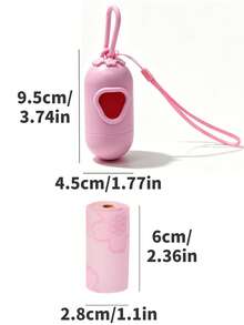 120 túi đựng tã em bé (có mùi thơm)/Túi đựng rác tã/Kèm hộp đựng tiện lợi/Có thể treo trên xe đẩy/Túi đựng rác trên xe hơi - Nhiều màu - Xem 3