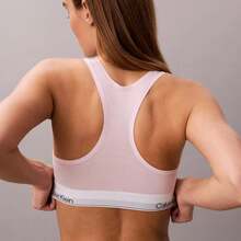 Calvin Klein Calvinklein Icon Cotton Modal Unlined Bralette QF8493 - Cradle Pink - View 5