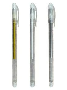 6pcs White, Gold, Silver Neutral Fine Tip Fluorescent Markers, Large Capacity Disposable, Suitable For Art, Painting, Design, Illustration, Artist Supplies, Back To School - Sets - View 12