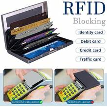 Small Wallets - Czarny Srebrny - Zobacz 3