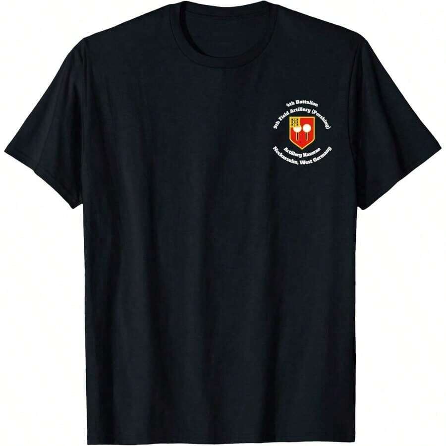 Camiseta Patriótica del 4 de Julio de EE.UU."Solo Por Los Fuegos Artificiales" Transpirable y cómoda - Negro - Ver 1