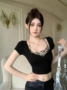 Women Tops - Black - View 9