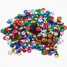 Mix Color Embroidery Glitter Sequins 3-30mm Flat Round Laser Sequin PVC Paillettes Sewing Jewelry Making Wedding Craft DIY Handmade Garments Lentejuelas Accessories - 20 Grams - View 29