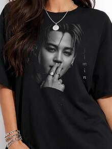 Women T-Shirts - Black - View 1