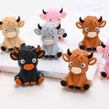 3/5/6/8pcs Multi-Color Silicone Beads, DIY Creative Bracelets, Necklaces, Pendants And Handmade Crafts - Multicolor - View 5