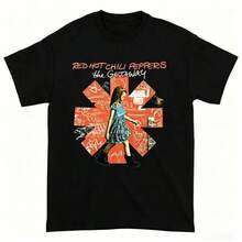 Unisex T-shirt för män, amerikansk retro rockstil, tryck med berömt band, modern och avslappnad design, urban, perfekt för rockmusikälskare 1YPFmusera gym sommaroutfit dam sommartoppar dam y2k t-shirts för män sportkläder herr sommar t-shirt kortärmad t-shirt dam streetwear dam kortärmad T-shirt - Svart - Visa 1