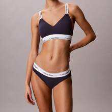 Calvin Klein Calvinklein Icon Cotton Modal Lightly Lined Bralette QF8504 - 地下酒吧 - 查看 2