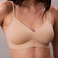 Calvin Klein Calvinklein Invisibles Gel Wire Lightly Lined Bralette Underwear  Women  Bras + Bralettes QF7142 - Trần trụi - Xem 1