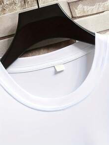 Women's T-Shirt For Spring And Summer - 白色 - 查看 4