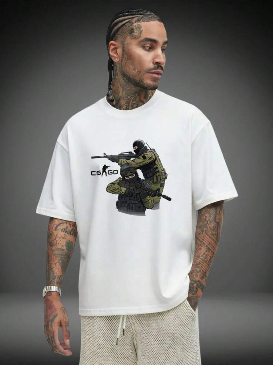 ¡La camiseta de mujer más popular de 2026! ¡Camiseta con estampado de CS GO! ¡El material es y confiable! - A - Ver 1