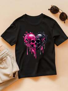 Women T-Shirts - Black - View 1