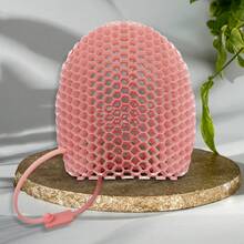 Gorros de ducha exfoliantes en forma de panal, disponibles en varios colores, limpia la piel y son seguros, transpirables e inodoros. YPHK - WG-SZ005-HL - Ver 8