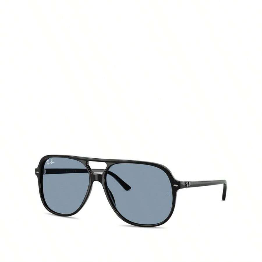Ray-Ban Bill Square Sunglasses, 60mm | | Women Sunglasses - Đen/Xanh lam - Xem 1