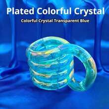 1pc Rainbow Electroplated Twist Fidget Toy - Stress Relief Toy, Squeezing Toy, Soft Toy, Squishy Toy, Fidget Toy, Stitch Toys, Travel Toys, Classroom Fidget Toys, Mini Bath Toys, Christmas Stationery Stress Ball, Birthday Gift, Perfect Gift, Easter Gift, Christmas Gift, Halloween Gift, Christmas Eve Gift - Mạ điện màu xanh lam - Xem 13