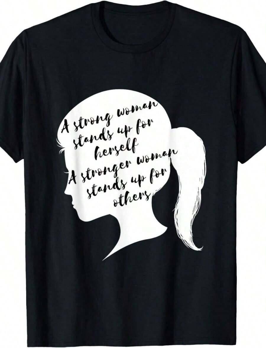 T-Shirt For Women Breast Cancer Survivors (5 Years Disease-Free) Breathable And Comfortable - 黑色 10 - 查看 1