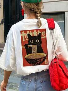 Women T-Shirts - White - View 6