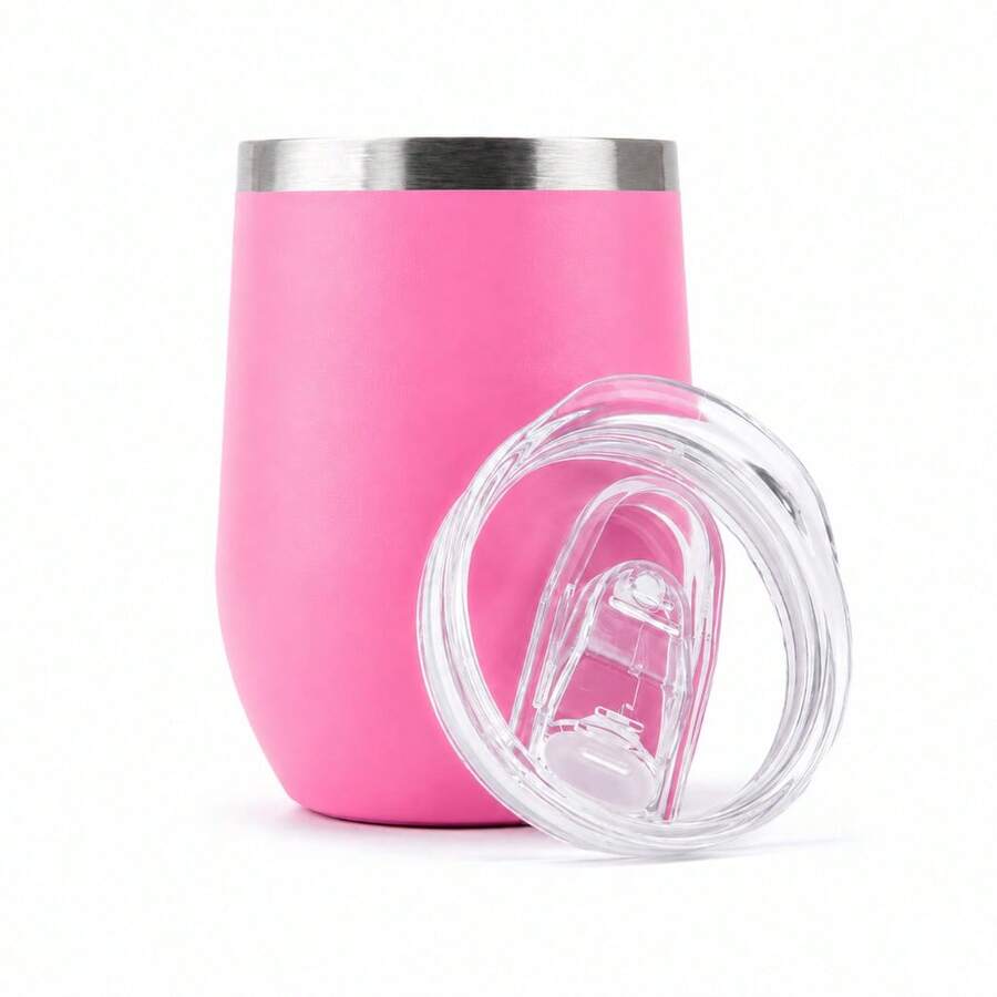 360ml Thermal Mug MS985 Keeps Drinks Hot And Cold - New - Pink - View 1