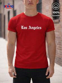 King T-shirt Men T-Shirts - Red - View 1