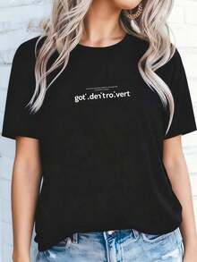 1 pcsGolden Retriever Goldentrovert For Golden Retrieve-2180g Algodón 100% - Negro 2 - Ver 2