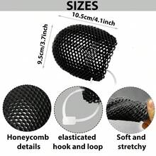 Gorros de ducha exfoliantes en forma de panal, disponibles en varios colores, limpia la piel y son seguros, transpirables e inodoros. YPHK - WG-SZ005-HL - Ver 7