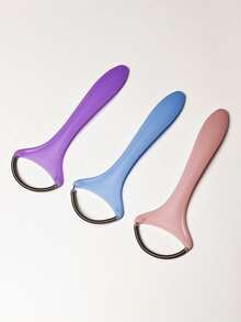 Stainless Steel Spring-Type Portable Threaded Facial Hair Removal Tool, Suitable For Removing Excess Hair On Upper Lip, Chin, Cheeks And Eyebrows, Using Gentle And Effective Spring Technology, Women's Beauty Makeup Tool - Multicolor - View 3