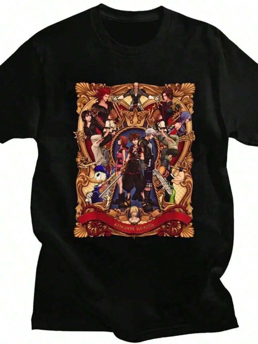 100% Pure Cotton T-Shirt - Black 4 - View 1