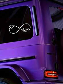 1 miếng dán decal vinyl hình trái tim chuồn chuồn vô cực chống thấm nước dùng cho máy tính xách tay, xe tải, điện thoại, xe hơi, cửa sổ, tường, cốc, thuyền câu cá, ván trượt. - Trái tim chuồn chuồn - Xem 1