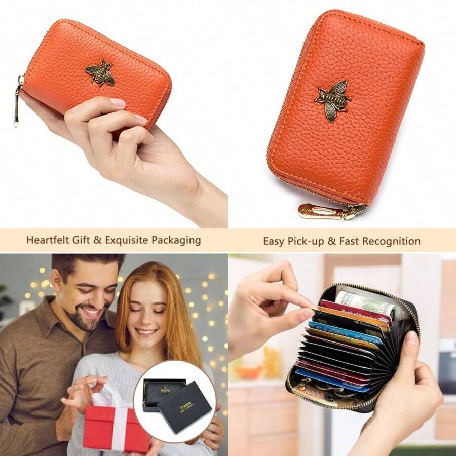 Small Wallets - Orange - View 1