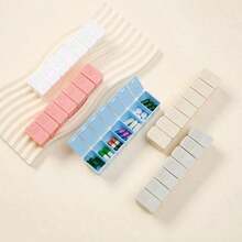 7-Day Pill Organizer Box, Suitable For Vitamins, Supplements And Medications, Easy Open Design For Seniors, Travelers And Daily Use - View 8