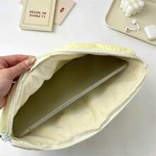 Korean Style Cloud-Shaped Soft Padded Laptop Sleeve/Tablet Case For 11/13/15 Inch, Minimalist Fresh Notebook Inner Bag - Rectangle - View 7