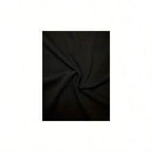 Camiseta a cuadros con diseño de rayos - 220g - Negro - Ver 3