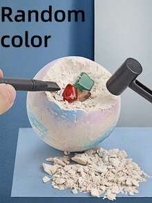 OBOVAY Excavation Exploration Set: Discover Gems & Planets - Ultimate Archaeology Dig Kit, Suitable For Fossil Hunting, STEM Education Activities And Science Experiments | Great Gift For Young Adventurers And Aspiring Paleontologists - Multicolor - View 5