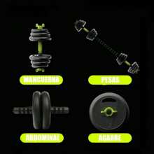 Set Of Adjustable Dumbbells (10kg-40kg) - Adjustable Weight Training Set For Strength Training - Connecting Bar, Home Gym, Suitable For Beginner Men And Women - 30KG - View 2