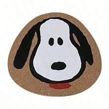 SNOOPY 1pc Adorable  Cartoon Dog Alien-Shaped Heat-Resistant Coasters, With Added Thickness - Multicolor - View 6