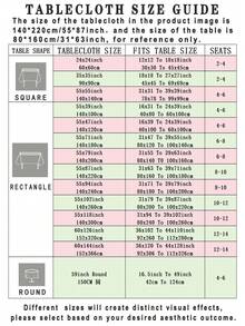 MineLain 1件田园风蝴蝶花卉提花长方形桌布，适用于咖啡桌、床头柜、餐桌，适合宴会、派对、农舍、家居装饰，也适用于客厅、阳台、花园、餐厅、露营、野餐、户外活动，四季皆宜，尤其适合春夏装饰。 - 綠色 - 查看 8