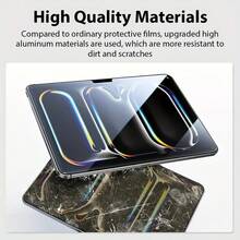 1 Paquete Protector de Pantalla de Vidrio Templado HD para iPad, 9H Anti Arañazos Cobertura Completa, Compatible con Todos los Modelos Air Pro Mini, Pascua Primavera Verano - 1 unidad HD - Ver 8