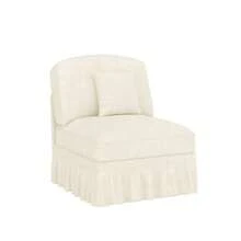 Cadres de lit - Blanc + Chenille + 1 Siège1 - Voir 4