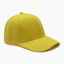 Mũ lưỡi trai FASHION màu trơn và phối nhiều màu, vành phẳng phong cách Punk Hip Hop, kiểu vintage mài rách, tiện lợi mang theo, 1 cái - A - Xem 25