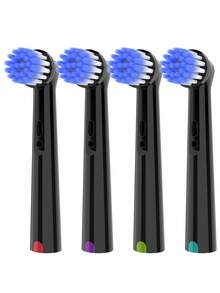 4 Pcs Compatible With OralB Electric Toothbrush Replacement Ultra Soft Bristles Brush Heads, Toothbrush Head Refills Compatible With Oralb Pro Series Electric Toothbrushes, For Sensitive Care - View 13